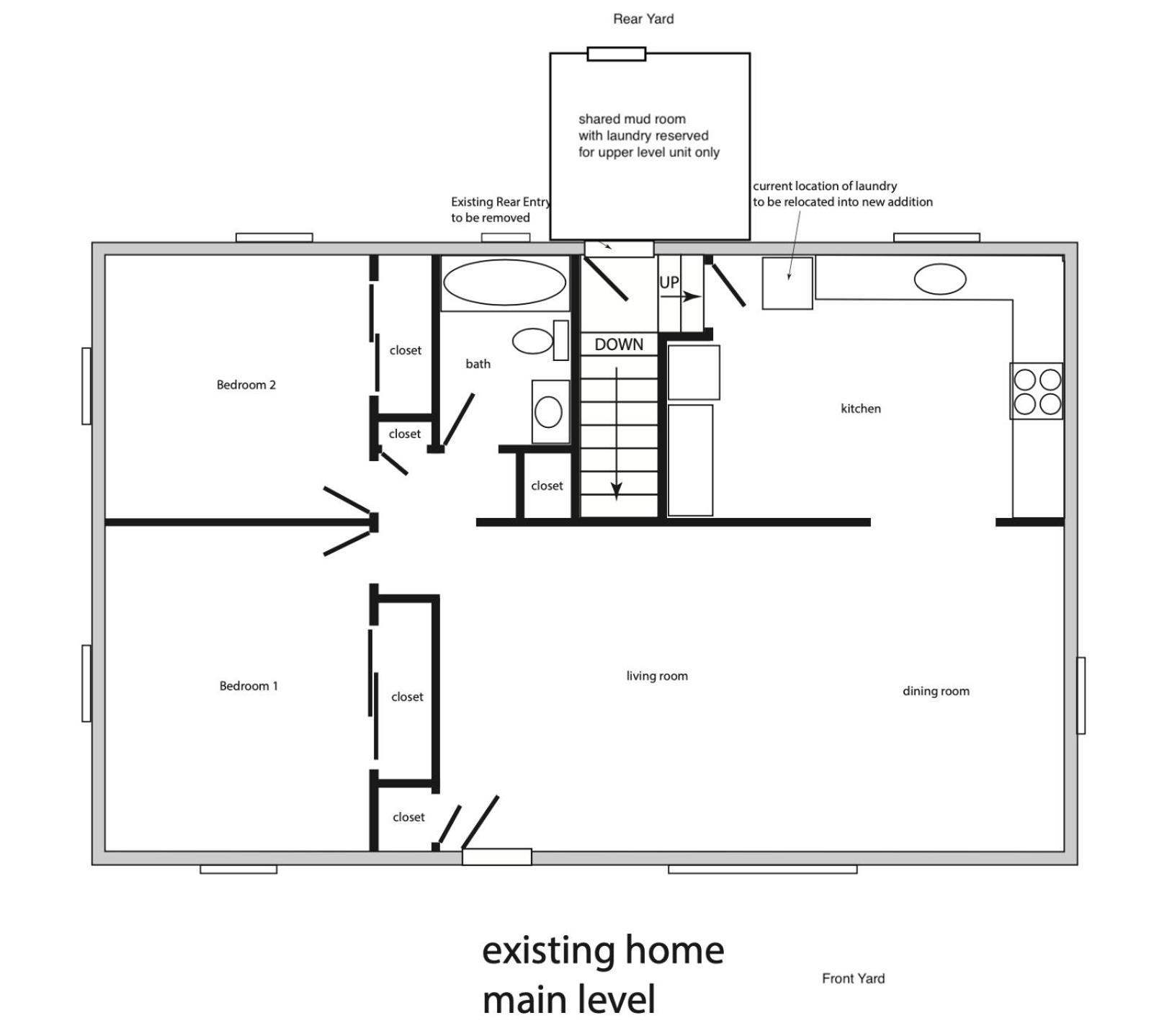 2br 1 Bath Upstairs Ac Wd Barnum West Near Belmar