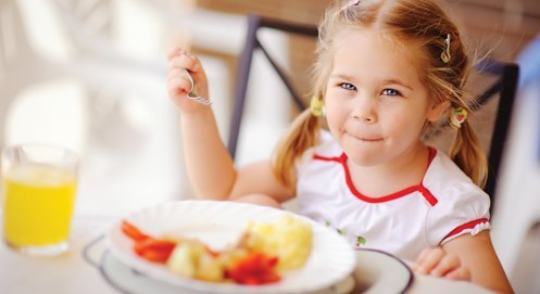 Kids at mealtime